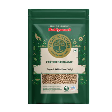 Organic White Peas 500 g