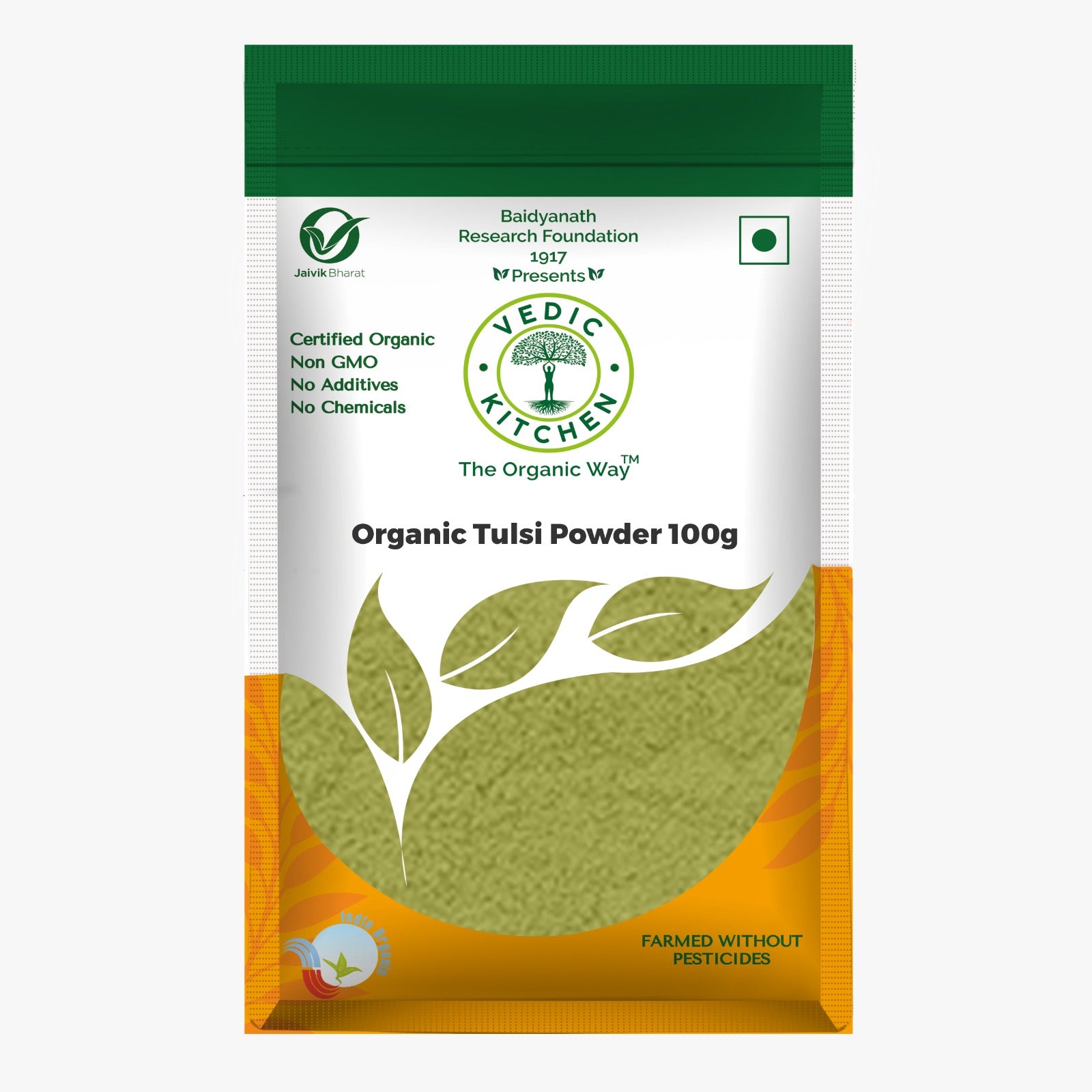 Organic Tulsi Powder 100g